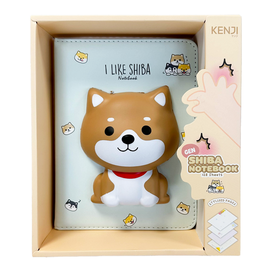 Kenji Squishy notebook A5 - Shiba