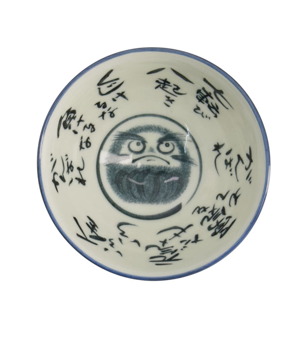 Tokyo Design Studio – Kawaii – Rijstkom – Daruma – Blauw – 11.5×6cm 300ml