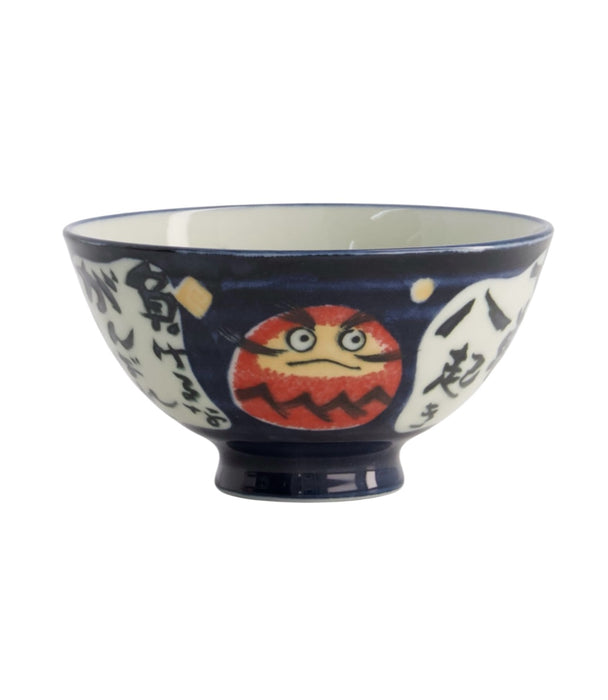 Tokyo Design Studio – Kawaii – Rijstkom – Daruma – Blauw – 11.5×6cm 300ml