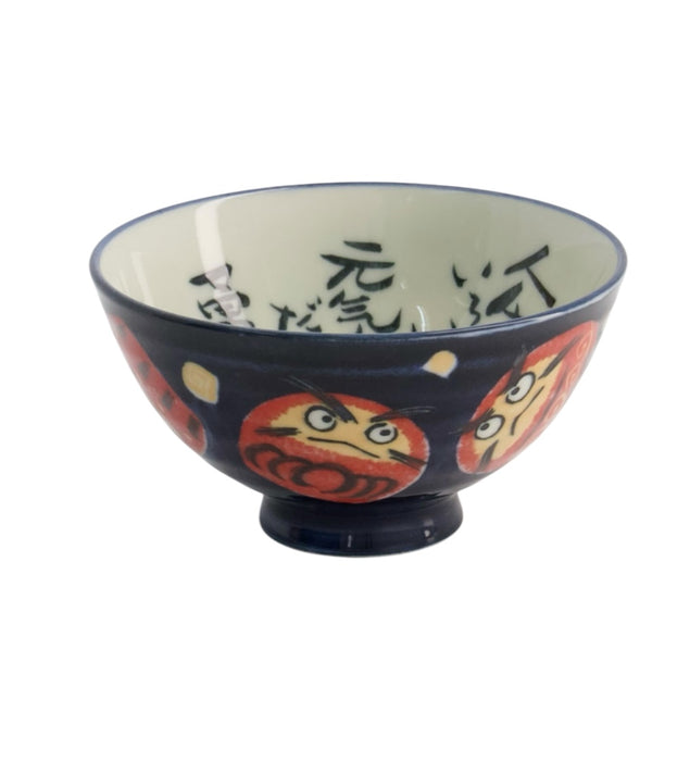 Tokyo Design Studio – Kawaii – Rijstkom – Daruma – Blauw – 11.5×6cm 300ml