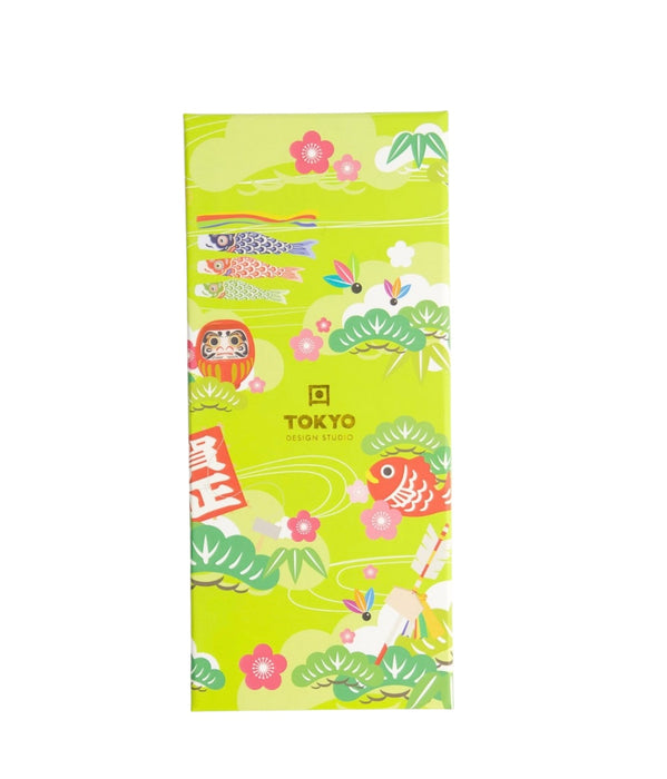 Tokyo Design Studio – Chopstick Giftset – Lente Groen – 5 Stuks