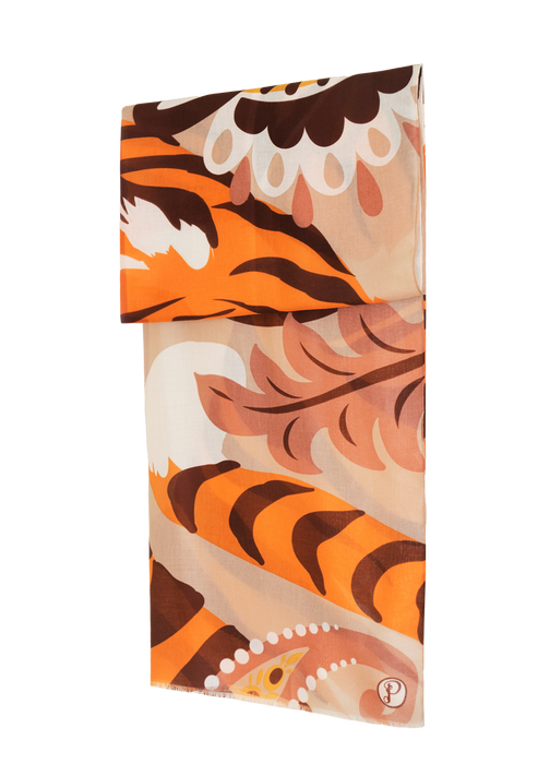Bedrukte sjaal Thrill of the Tiger