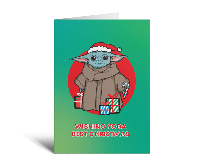 Wishing Yo Da Best kerstkaart