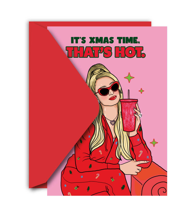 That's is Hot Kerstgroetkaartje