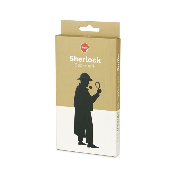 Balvi Boekenlegger Sherlock zwart