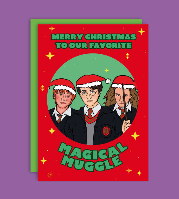 Harry Potter Christmas wenskaart