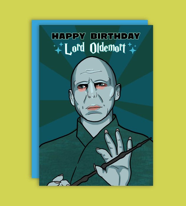 Lord  Oldemort Verjaardagskaart