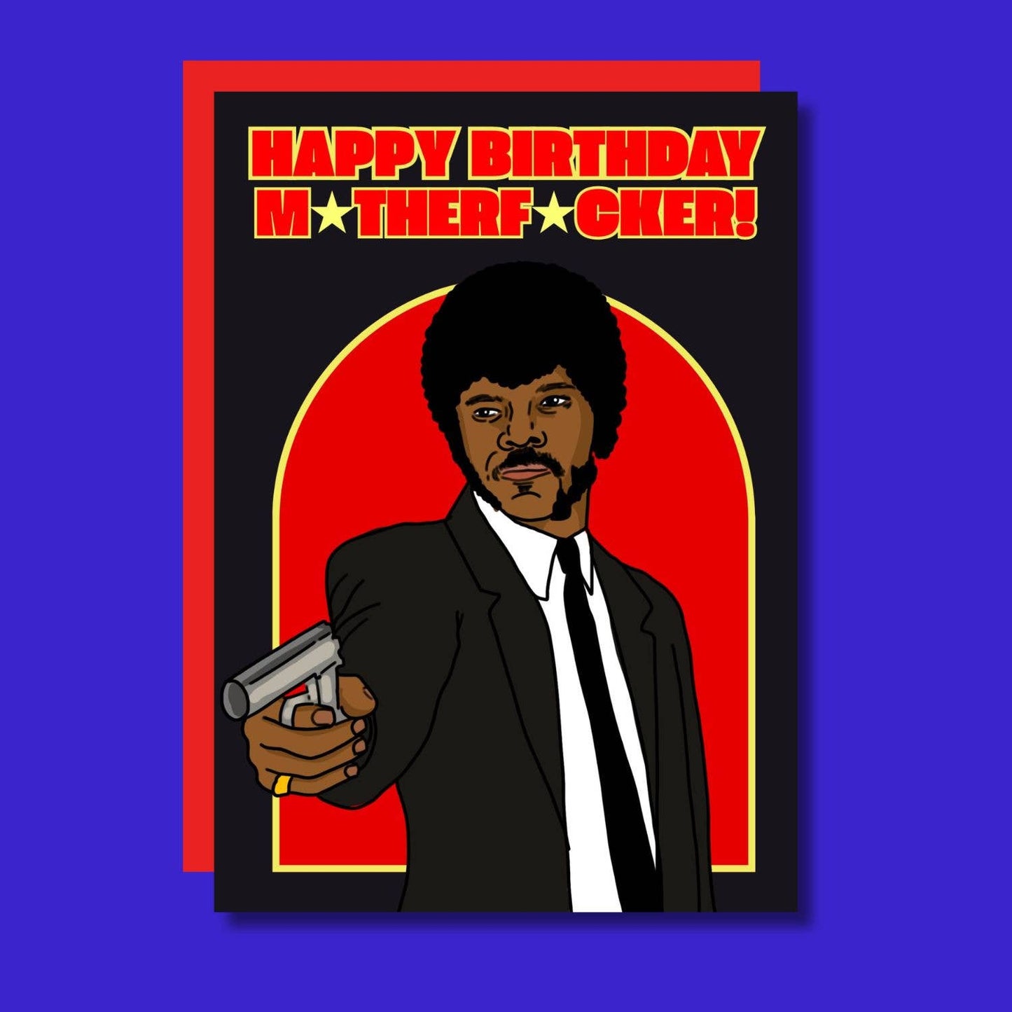 Gefeliciteerd met je verjaardag M*therf*cker! Grappige film-wenskaart