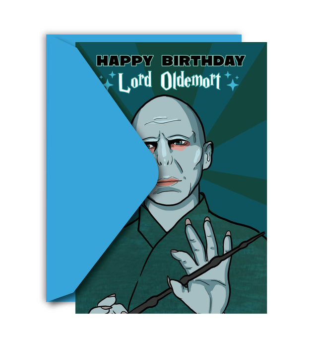 Lord  Oldemort Verjaardagskaart