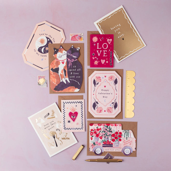 Loving You Is Easy Card | Valentijnskaart | Valentijnsdag