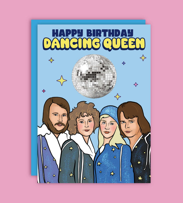 Happy Birthday Dancing Queen Wenskaart