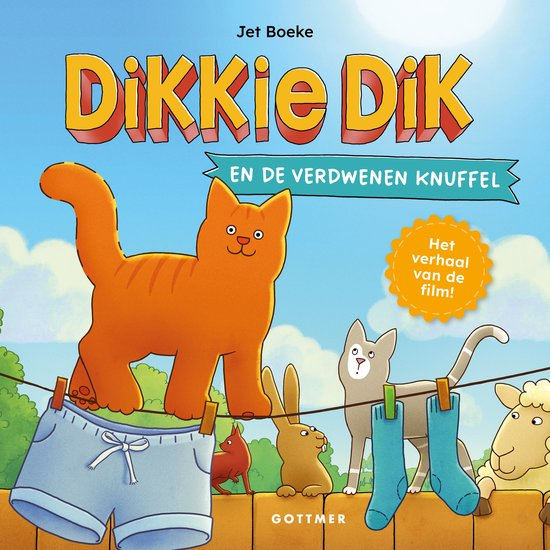 Dikkie Dik en de verdwenen knuffel - voorkant