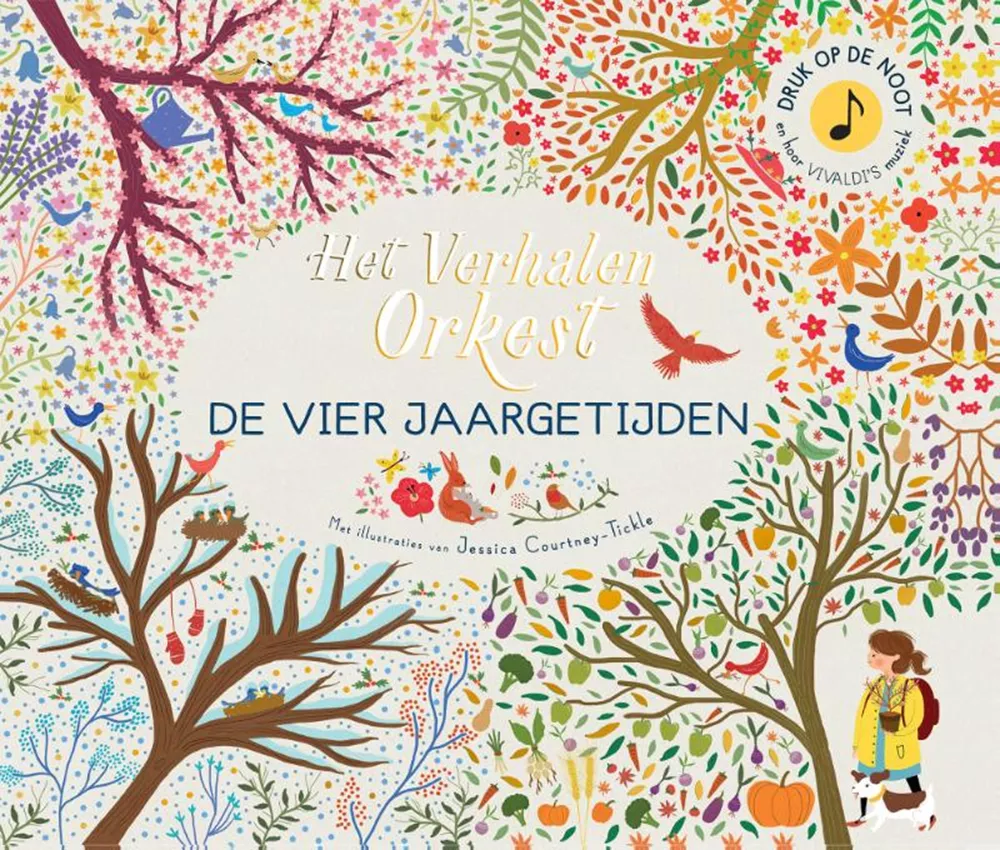 Het Verhalen Orkest – De Vier Jaargetijden voorkant