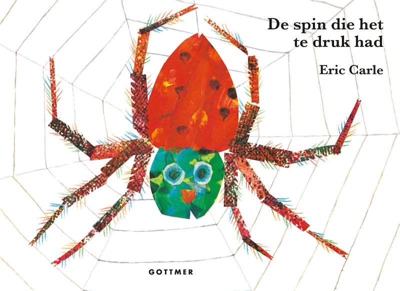 De spin die het te druk had - voorkant