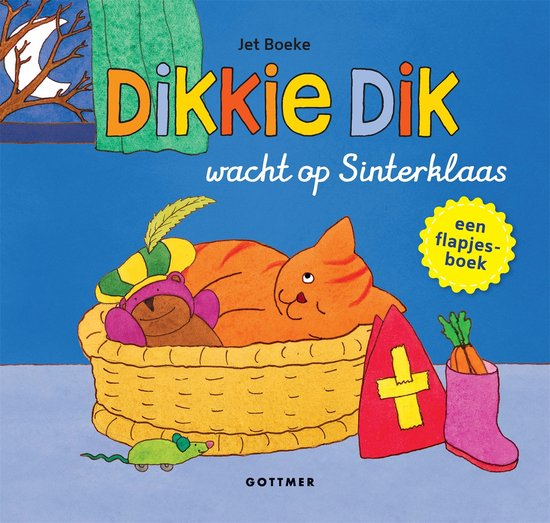 Dikkie Dik wacht op Sinterklaas - voorkant