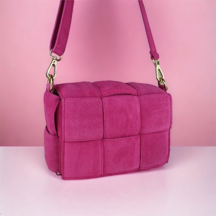 Baggy Shop Pillow bag – Fuchsia
