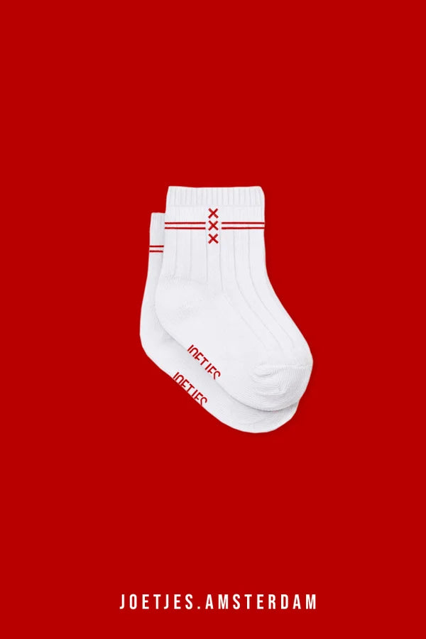 Joetjes Amsterdam Newborn Wit Rood