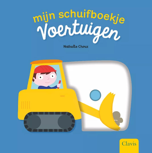 Mijn schuifboekje: Voertuigen (karton). 1+