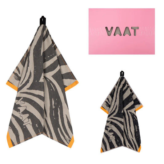 VAAT AMSTERDAM  Gift set I love zebra - black / sand