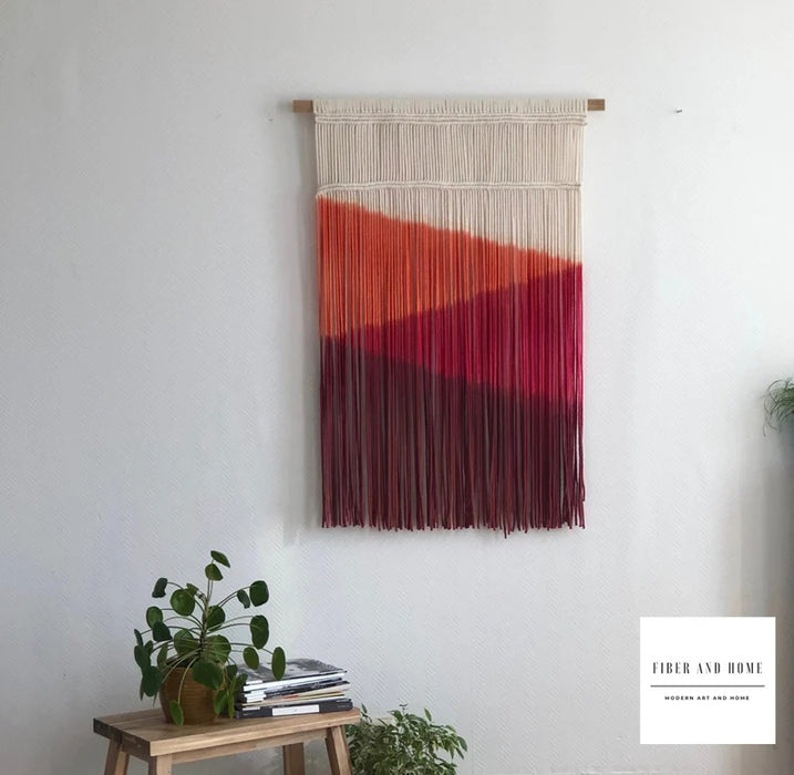 Fiber and Home - Macrame Wall Tapestry