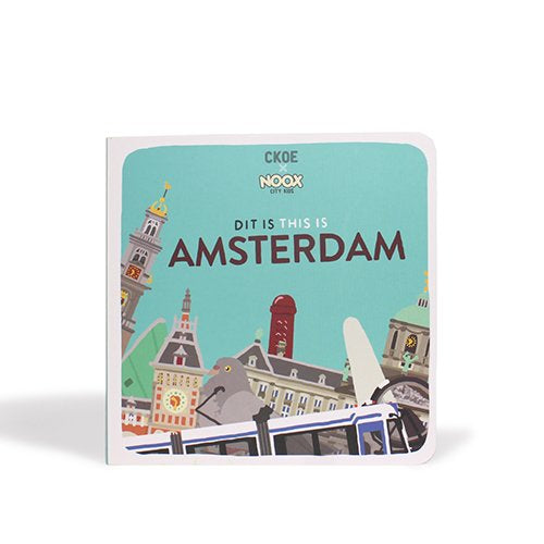 Noox - kartonnen boekje - dit is Amsterdam